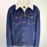 J.Crew Sherpa Lined Denim Jacket  Photo 0