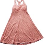 prAna  Botania Cali Dress with Shelf Bra Cotton Soft Stretchy Peach Size Small Photo 2