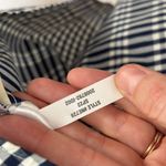 Madewell Poplin V-Neck Bubble-Sleeve Mini Dress in Plaid - Size 10 Photo 7