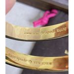 Kate Spade  New York LOT 2 Bracelets Enamel PINK & WHITE Spade Cutout+ KS Dustbag Photo 3