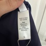 ANDIE Swim 90's High Waisted Bottom in Eyelet Navy Blue Size Small NEW Photo 6