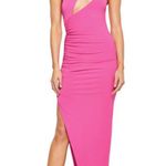 Nookie NWT Envy Maxi Dress in Neon Pink Sz Medium $300 Photo 5