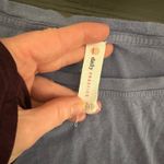 Anthropologie ‎ Daily Practice Blue Athletic Casual Long Sleeve Midi Dress Small Photo 3