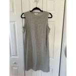 BP by Nordstrom Grey Pullover French Terry Tank Dress Photo 3