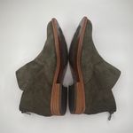 Kork-Ease  Ryder Short Ankle Boots in Olive Suede Leather S-460 Sz 7.5 Photo 4