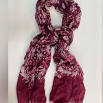 Talbots Regal Floral Oblong Modal Silk Blend Scarf NWT Photo 3