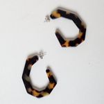 Rachel Comey ππ Baby Factor Earrings ~ Brown Tortoise NWT Photo 10