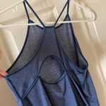 Lululemon Fast as Light Singlet Tank Top Heathered Night Tide Cutout 4 Like New Photo 11