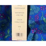 Veronica Beard Lyric Top in Cobalt Multi size 2 Photo 8