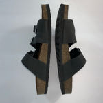 Cliffs White Mountain Footbeds 3 Strap Sandals Black faux Leather  Women’s Size 8 Photo 7