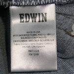 Woman’s Edwin Blue High Rise Bree Crop Jeans Classic Denim Size 30 Photo 12