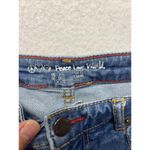 Peace Love World Jeans Med Wash High Front Flare Slit Jeans Size 8 Boho Hippie Photo 1
