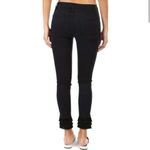frame denim | Byxbee Dark Wash Le High Skinny Jeans with Tiered Fringe- Size 28 Photo 4