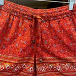 Old Navy Shorts Elastic Drawstring Waist Burnt Orange Photo 7