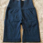 Navy Booty Scrunch Biker Shorts Blue Size L Photo 2