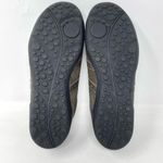 Taos Streamline Brown Leather Embossed Lace Up Comfort Sneakers Shoes womens 9 Photo 8