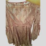 Free People Ruby Lacy Mauve Dress Small Photo 13
