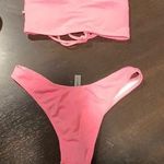 Zaful Strapless Pink Bathing Suit Photo 0