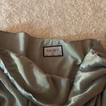 RNWY Classy Off The Shoulder Satin Teal Mini Dress Size‎ Small Blue Photo 1