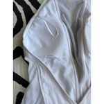 NWT Ted Baker Mesh Panel Halter Top One Piece Swimsuit in White, US 8 White Photo 5