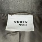 Akris Punto  Gray Double Breasted Wool Blazer Jacket Size US 6 Career Workwear‎ Photo 1