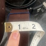 Women’s Milo’s Genuine Italian Leather Belt vintage Brown Photo 9