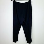 Rafaella Solid Black Trousers Slacks Career Pants Size 16 Womens Photo 1