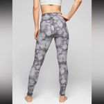 Athleta  High Rise Floral Crush Chaturanga Tight Leggings Silver Bells Size Small Photo 2