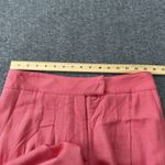 Veronica Beard  NOEL Pleated Woven Viscose Trousers Size 8 Pants Melon Photo 6