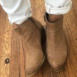 Lucky Brand Short Tan Leather Booties  Photo 0