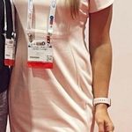 Calvin Klein  Work Dress Pink Photo 0