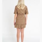 The East Order Alix Bohemian Paisley Floral Tiered Women XS RTR $169 Mini Dress Photo 11