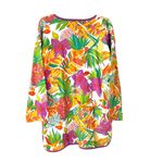 IB Diffusion Vintage 1992 Overside Cardigan Fruit Tropical Purple Jacket medium Photo 3