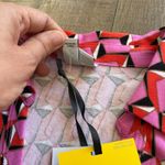 Diane Von Furstenberg NWT  Collared Sleeveless Pink‎ Geo Jumpsuit Size XL Summer Photo 11