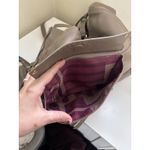 Kooba Everette Taupe Brown Leather Expandable Tote Shoulder Bag Photo 12