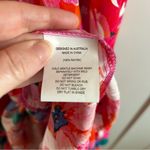 Abel the label Anthropologie Floral Smocked Waist Hi Lo Ruffle Dress M Photo 6