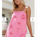 Billy J Pink Spaghetti Strap Mini Dress Photo 0