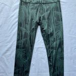 Beyond Yoga High Waisted Green Bamboo Fields Cropped Leggings Photo 2