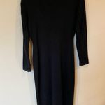 carole little Vintage  Knit Sweater Dress Embroidered Whimsigoth Medium Photo 2