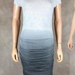 Bar III  Ombré Side-Ruched Short Sleeve Sweater Dress NEW XS Photo 0