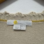 Boden Beige Tan Oatmeal Cream Button Up Down Front Cardigan Sweater Size 8 Photo 4