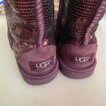 UGG  Purple Port Short Sparkle Uggs- Size 5 Photo 8