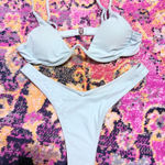 Amazon Sky Blue Bikini , EUC, NWOT Photo 0