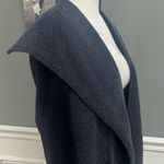 Anthropologie Saturday Sunday Open Cardigan Womens S Boucle Blue Layered Boho Photo 3