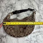 Coach  Hobo Shoulder Bag Monogram Y2K 90s brown retro Photo 8