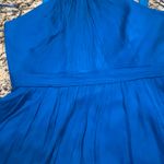 J.Crew  Dress Halter Top Sweetheart Party Cocktail 100% silk Crepe Size 14 Lined Photo 3