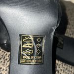 Qupid ✨Quipid Block Heel Braided Black Sz 10 Sandals✨ Photo 6