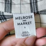 Melrose and Market | Plaid Flannel Button Up Long Sleeve Photo 7