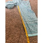 Talbots Linen Blend Nantucket Pull-On Wide Leg Crop Pants Sz M Beachy Boho Photo 10