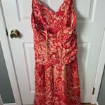 Farm Rio Jaipur Red Crossover Maxi Dress XL Photo 3